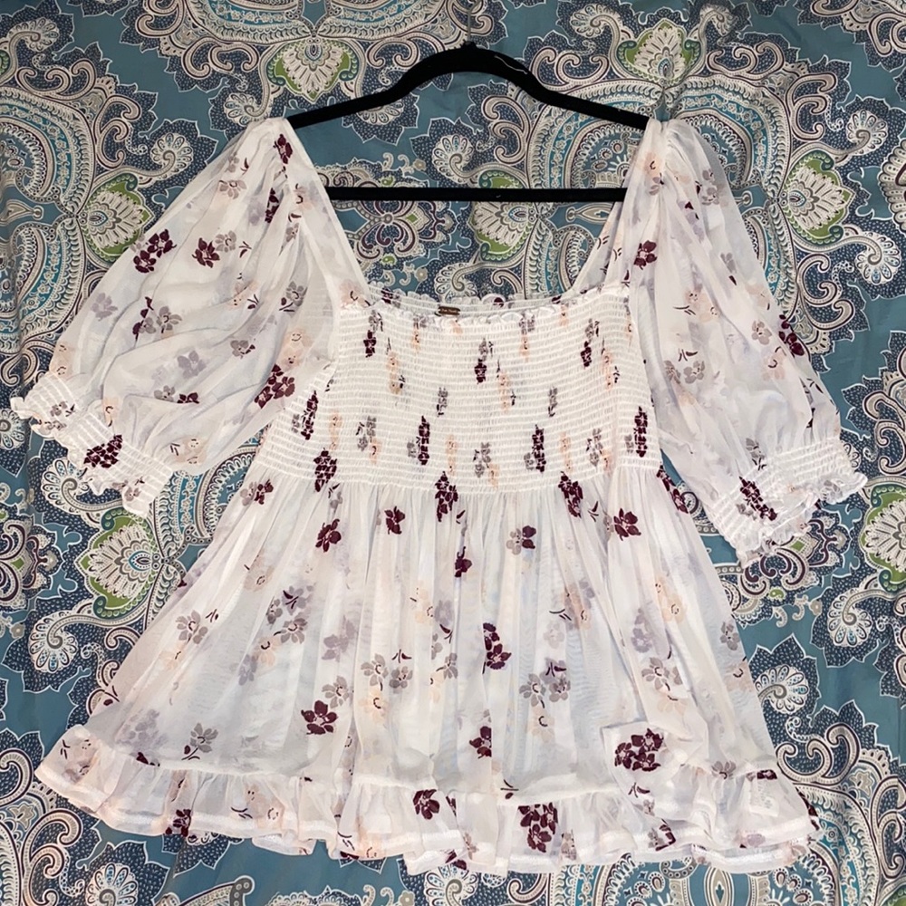 Free People Babydoll Top